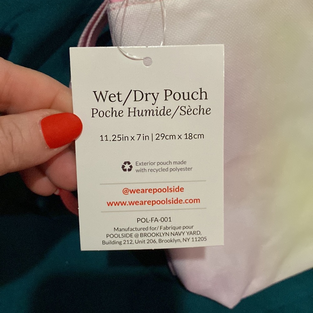 Poolside Water Resistant Pouch - Picture 2 of 3